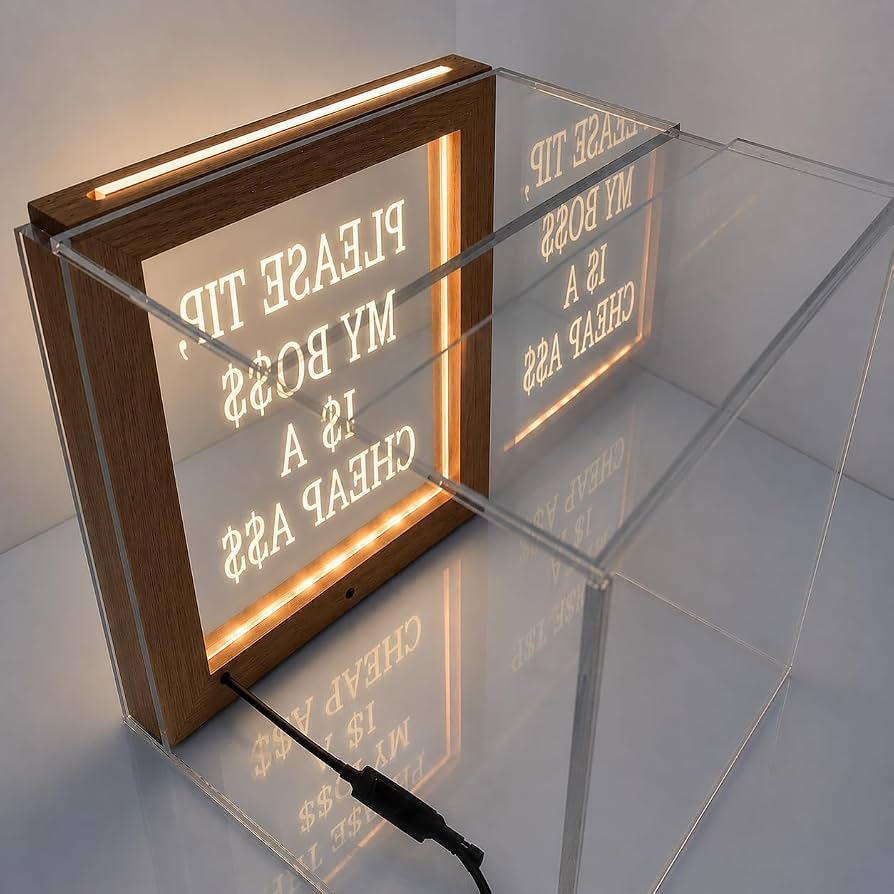 Multi-Chain Crypto Tip Jar Display